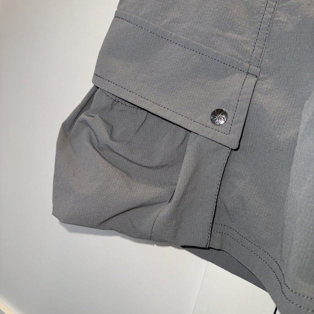 ATHLETA Sweet Sport Women’s Gray Cargo Skirt Tennis Golf Size 6 - Picture 7 of 12
